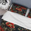 Imperial Opulence I - Ensemble de housse de couette à motif floral oriental - Microfibre de polyester-1800162090