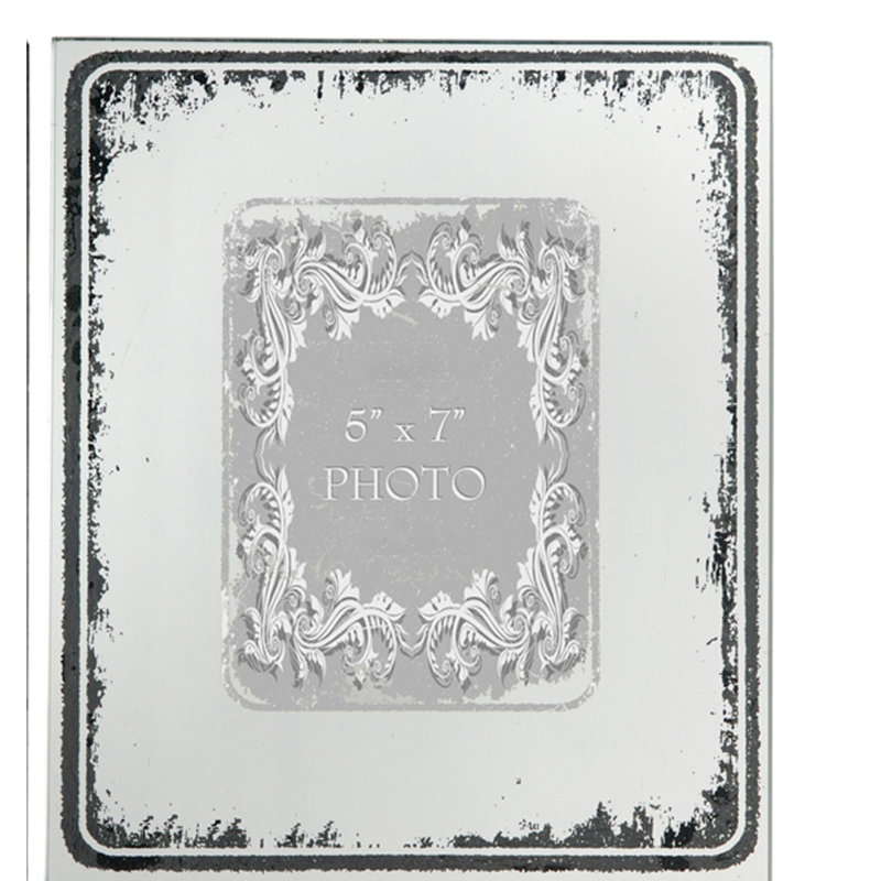 Silver Glass Single Picture Frame