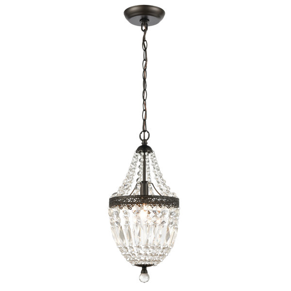 Kelly Clarkson Home Katie 1 - Light Dark Bronze Pendant & Reviews 