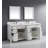Capri Solid Wood 60" W x 22" D Single Sink Bathroom Vanity with Engineered Stone Top, Drawer Organizer, Undermount Ceramic Sink, Pre-Assembled (White) -13163566-13163568-126677437