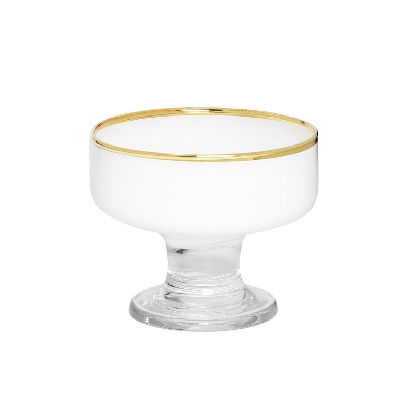 Ensemble de verres à dessert, Blanc, 10