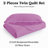Microfiber Embossed Oversized Modern & Contemporary Bedspread Set With Shams-124114361-124114356