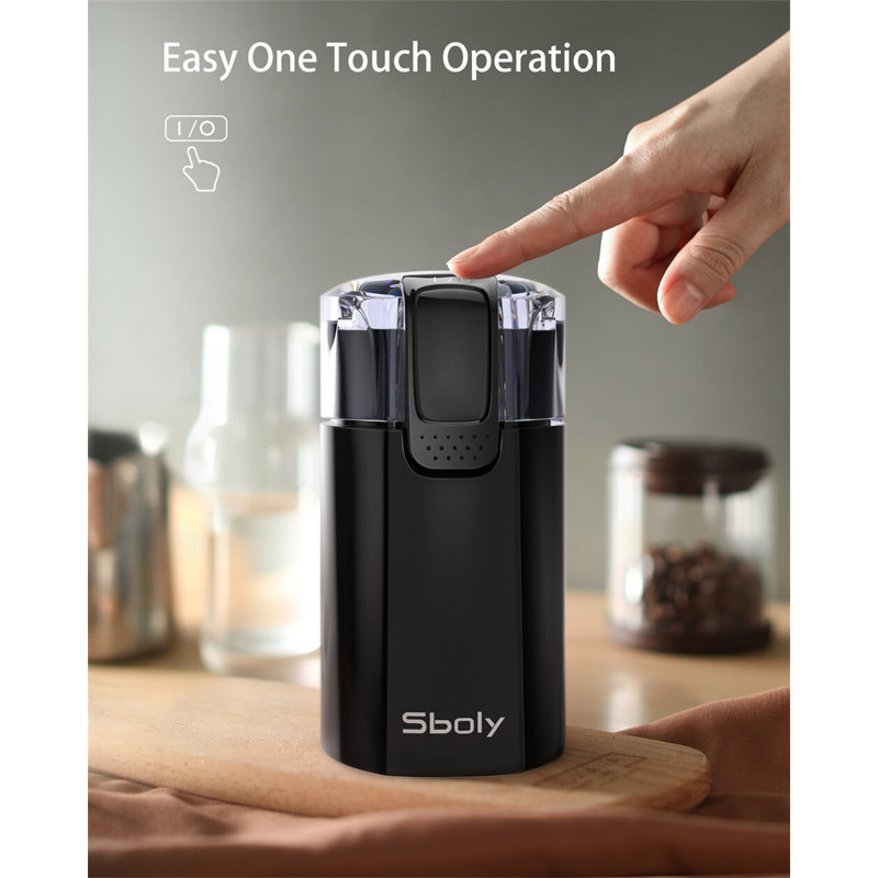 Electric Conical Burr Coffee Grinder 35 Grind Settings for 2-12 Cups Adjustable Mill Grinder for Espresso Drip Coffee Pour Over French Press Coffee - Thumbnail 3