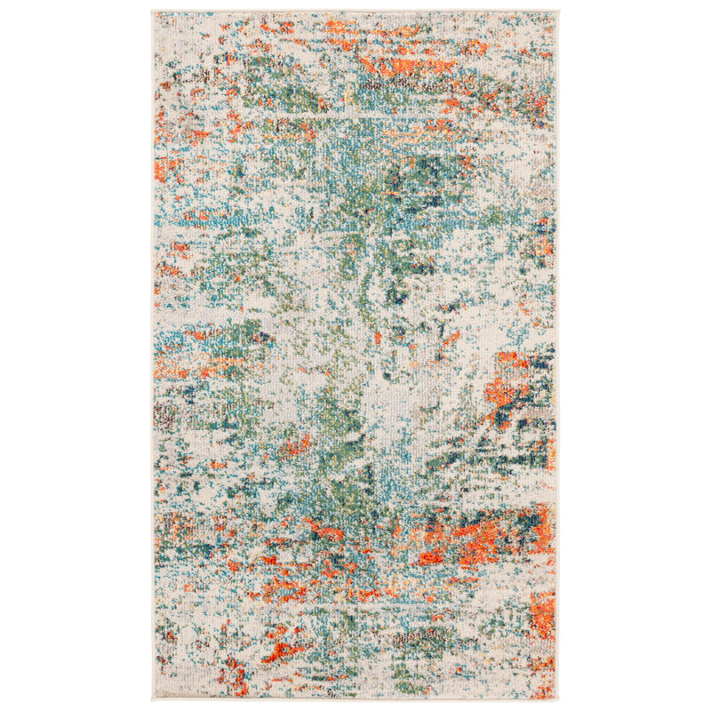 Madison Performance Abstract Rug, Rectangle 3' x 5'