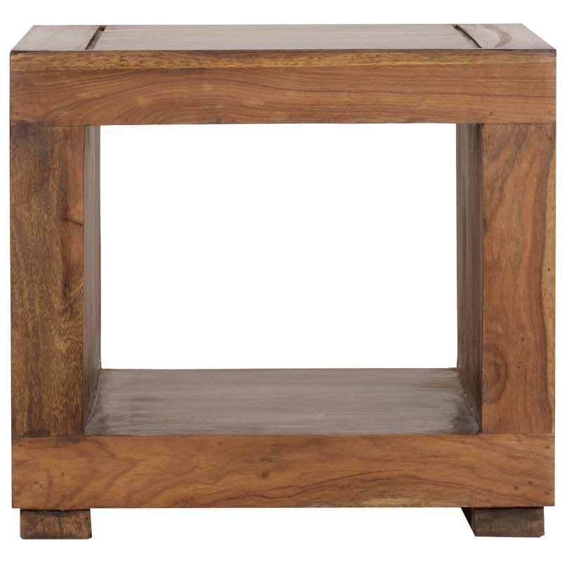 45cm W Solid Wood Bedside Table