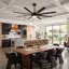 Ventilateur de plafond 72 po Modern Farmhouse
