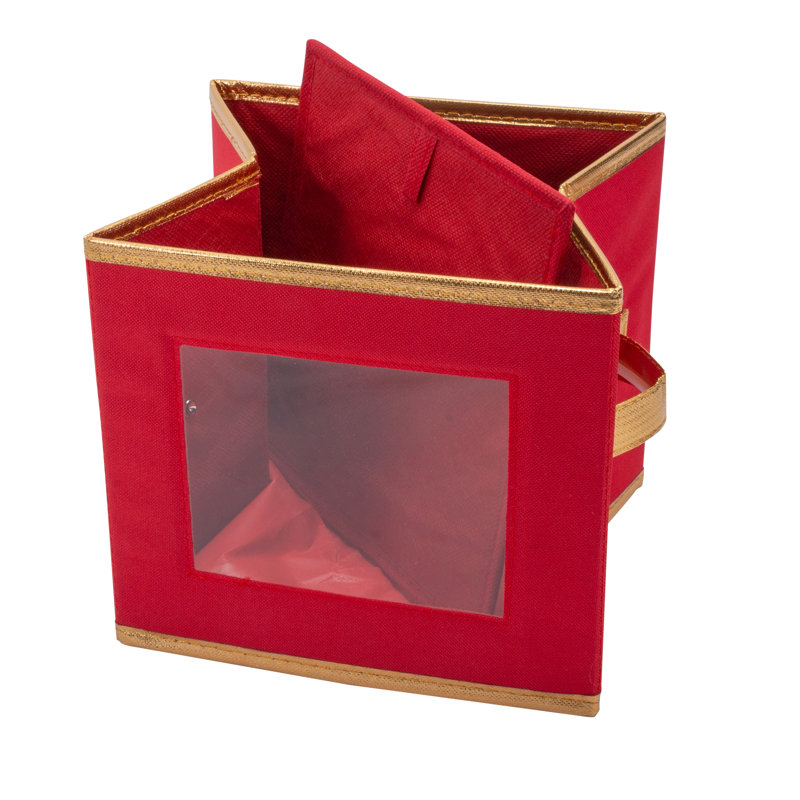 Assiettes repas des Fêtes, H 8 po x l 9,45 po x P 9,45 po