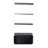 Brentwood 4-Tier Etagere Bookcase Wide Display Shelf with Steel Frame-1580331749