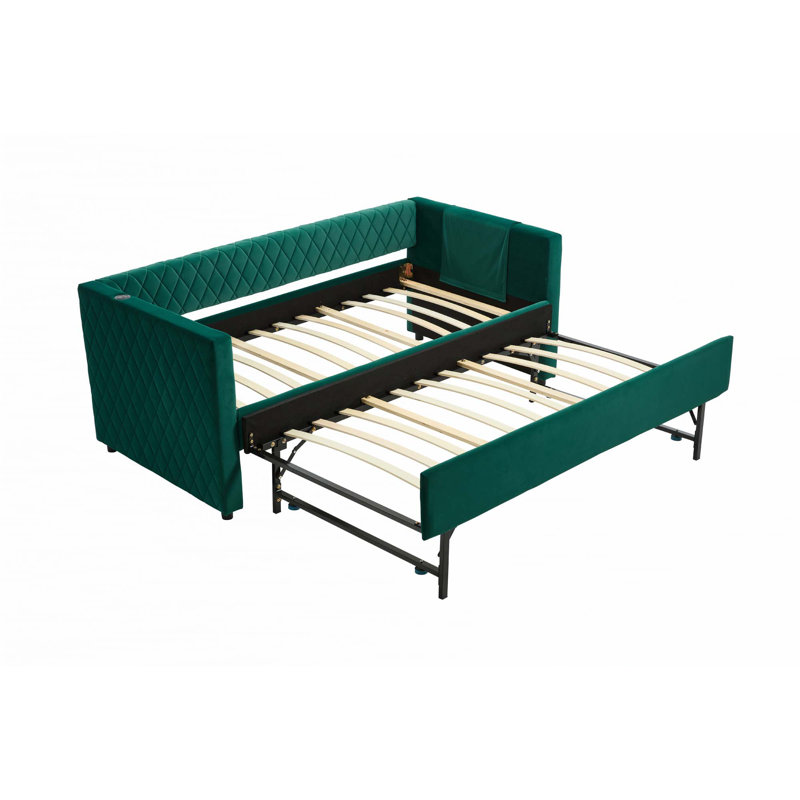 Velvet Daybed, Emerald