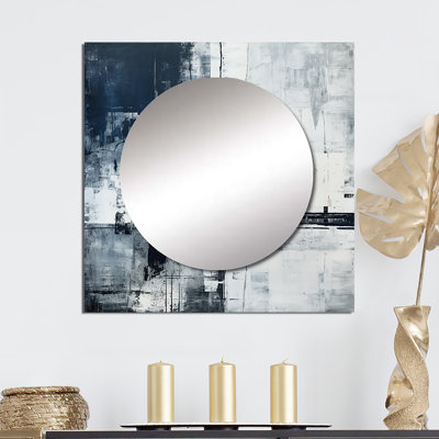 Aspacia - miroir mural carré pour salle de bain