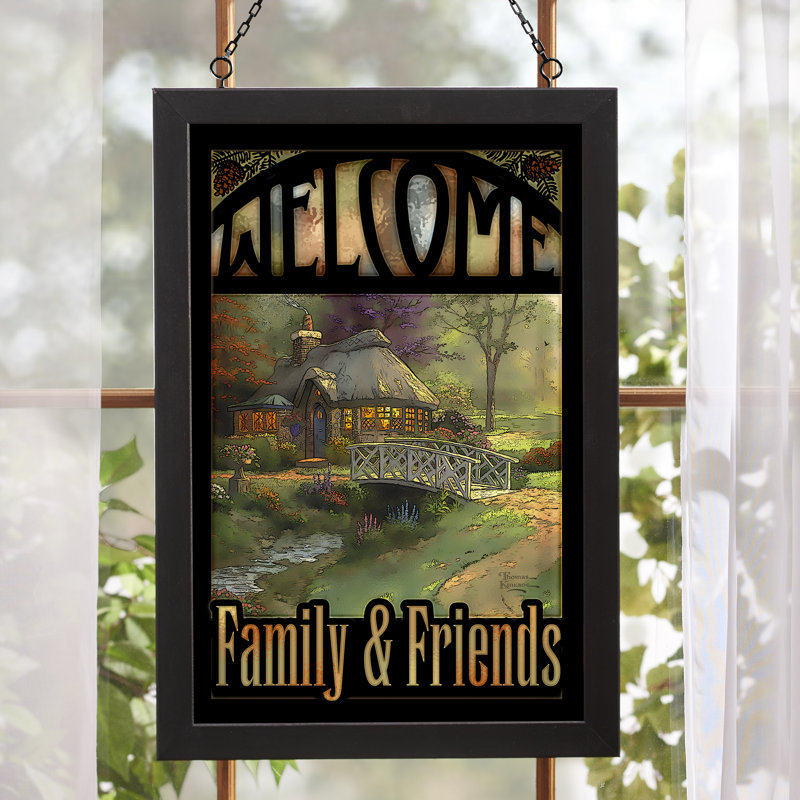 Plants & Flowers Window Panel