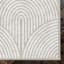 Tapis tissé à plat beige Kehr Echo Arch - facile à nettoyer et durable-105061256
