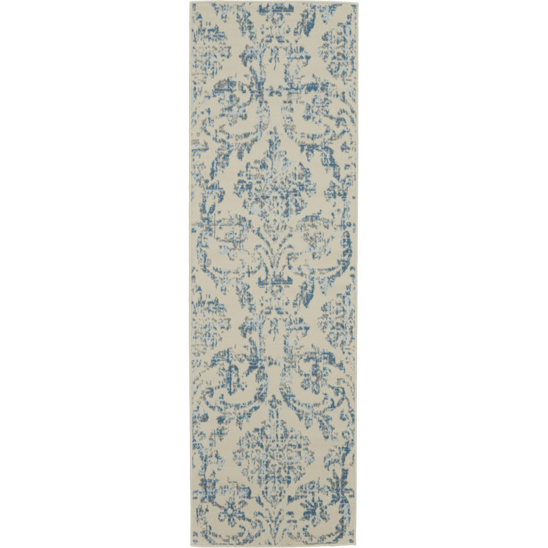 Tapis ivoire Sheron, Tapis de couloir 2 pi 3 po x 7 pi 3 po