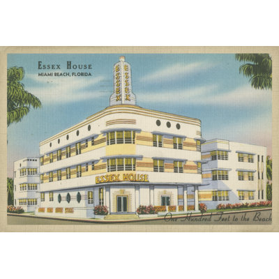 Miami Beach I - Wrapped Canvas Print