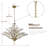 Darcey 12 - Light 33"W Dimmable Empire Chandelier-1269886230