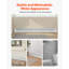 Plinthe chauffante 6 pi Basic Series standard pour chambre à coucher blanc-117290057