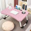 60Cm Foldable Laptop Bed Table Desk with USB Ports-1477129279