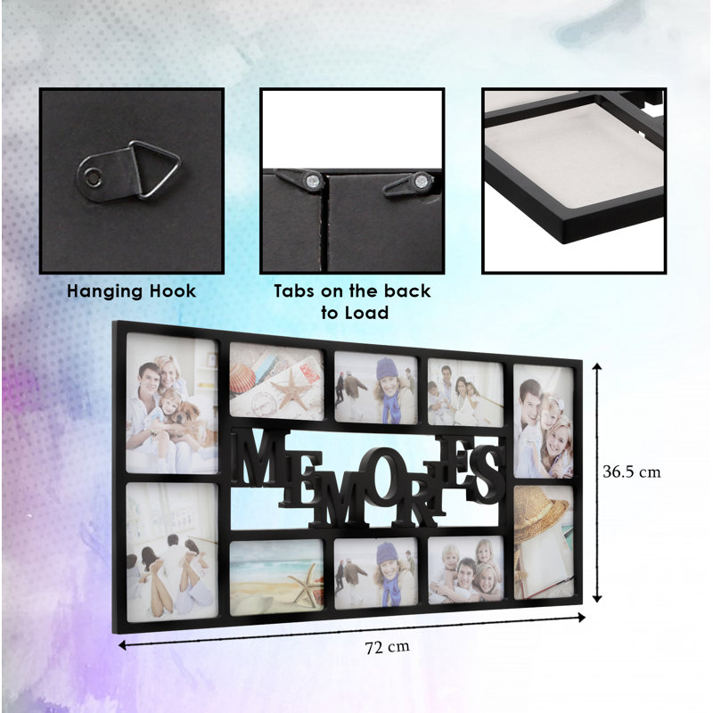 Lack Matte Picture Frame, Black