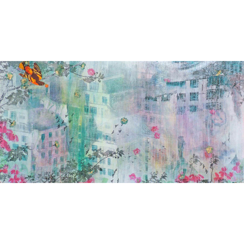 Centime Ritual by Tracy Silva Barbosa - Wrapped Canvas Painting, 59 cm H x 114 cm W x 4 cm D