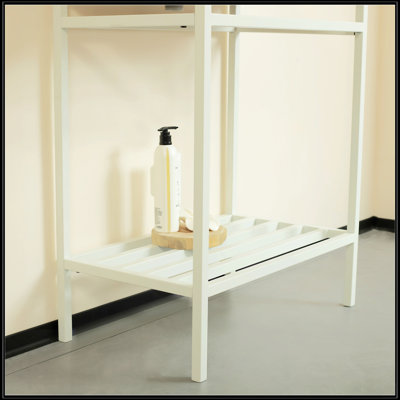 24'' Freestanding Bathroom Iron Shelves