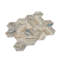 Recycled Hexagon  2"X2" Glass Mosaic Tile-61485199