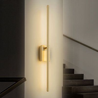  Éclairage de salle de bain à DEL à 1 lumière à intensité variable Abshier