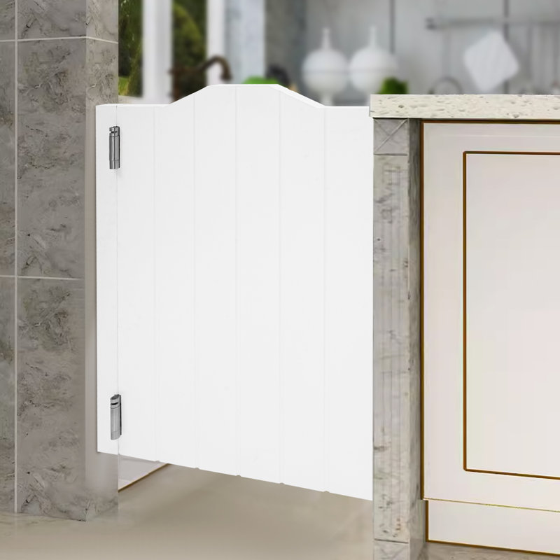 24.02'' x 35.83'' Solid Wood Paneled with Installation Hardware Kit without Installation Hardware Kit Café / Saloon Door
