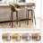 Tavar Upholstered Faux Leather Bar Stool-2070517371-2052157481