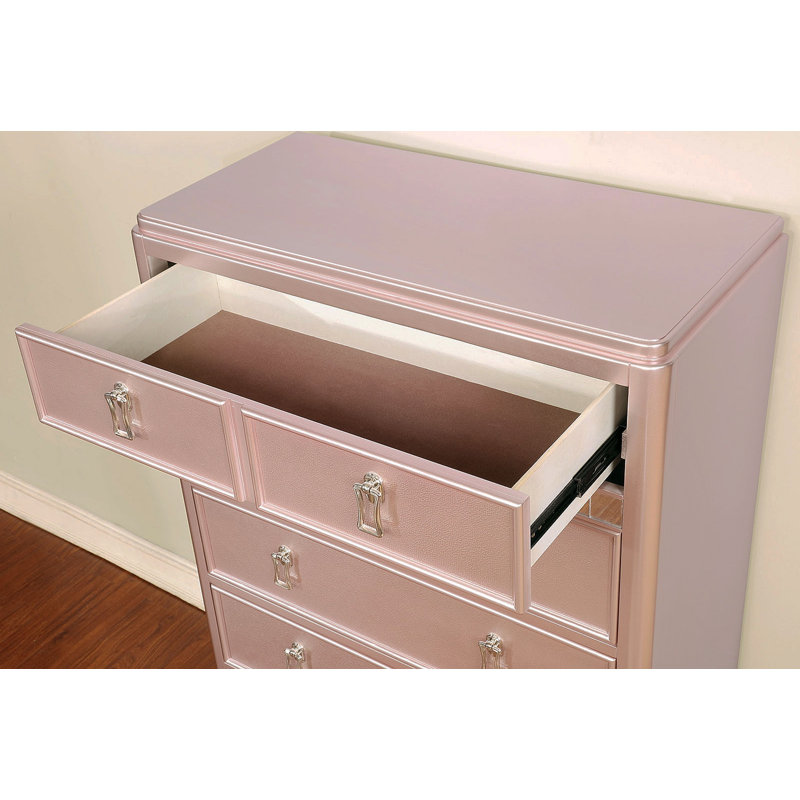 Mobilier de chambre à coucher de style contemporain avec garniture de miroir 1Pc