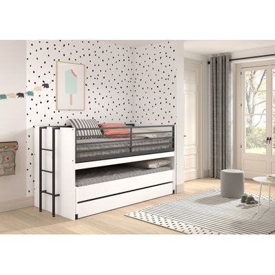 Kids Bed Sam 90 x 200cm + Trundle Bed