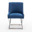 Chaise d'appoint rembourrée en velours Elian-101444836-122883345
