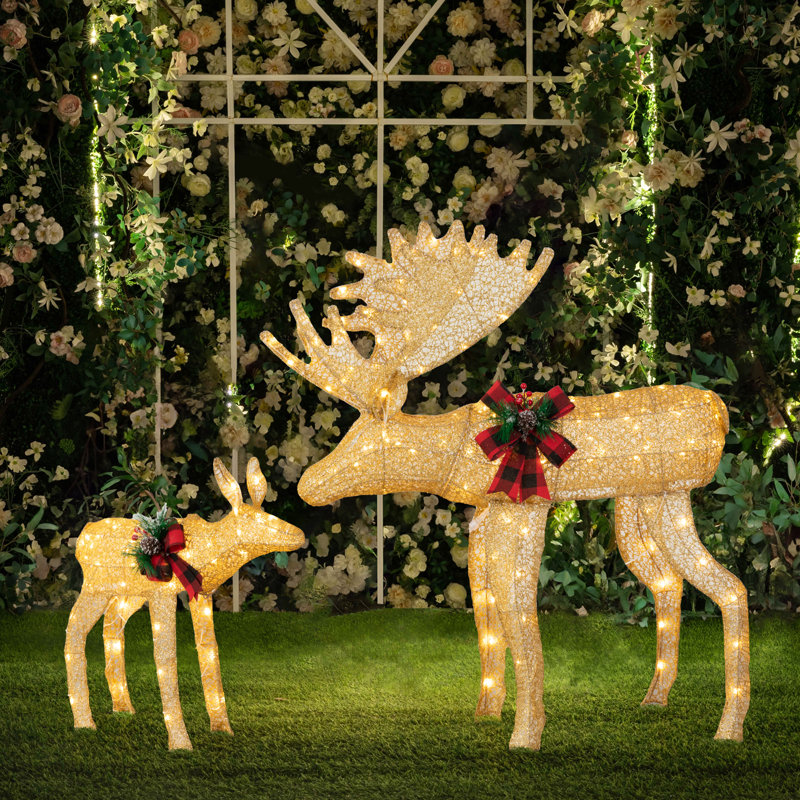  Orignal de Noël 2 pièces