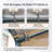 Aoodor 10 x 20 FT Shade Replacement Canopy Cover with Extra-Long Ball Bungees-123828213