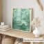 «Abstract Green Myst IV», reproduction d'art moderne sans cadre-84402711