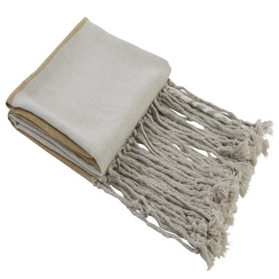Jeté à rayures Pure Linen