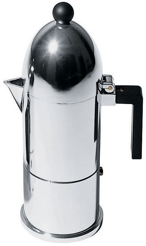 Alessi La Cupola Stovetop Espresso Maker, 0.3 Litres