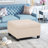 Anikait Tufted Storage Ottoman, Upholstered Ottoman-923339750