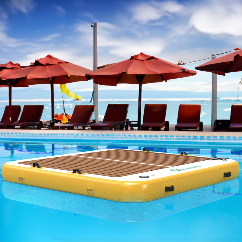 Balconera Inflatable Floating Dock, 10 ft. W
