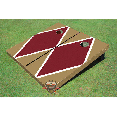 Ensemble de planches de jeu de cornhole 2 'x 4'