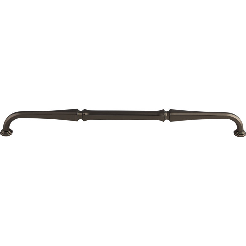 Chalet 12" Center to Center Bar Pull, Ash Gray