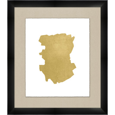 Gilded Abstract 2 Painting by Thom Filicia