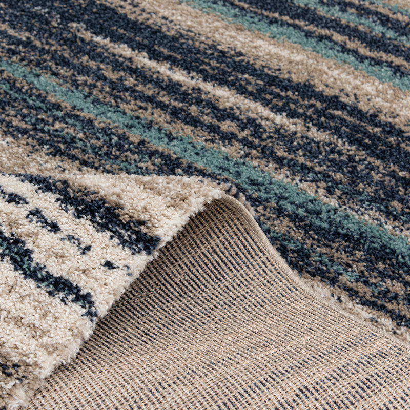 Gorney Abstract Indoor Rug, Rectangle 5' x 7'3"