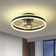 20'' Modern LED Ceiling Fan with Light and Remote Control