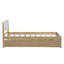 Cadre de lit simple moderne pour tête et pied de lit ultrabrillants-158270372