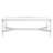 Faunce Glass Top Coffee Table-695426314
