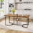 71'' Large Dining Table for 6-8 People Rectangular Kitchen Table Dinette Table