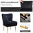 Accent Side Chair With Gold Legs-558270923