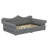 Luxe Upholstered Daybed Frame with LED Lighting and Elegant Nailhead Accents-902800354