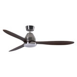 Whitehaven 56in 3-Blades Indoor/Outdoor Ceiling Fan with Remote Control and Light