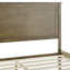 Lit plateforme en bois avec tête de lit et pied de lit Martha Stewart Corbin-97967490-97967489